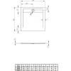 Поддон для душа Radaway Teos C HTC100100-04 100x100x4 Белый, универсальный фото 3