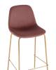 Стул полубарный Stool Group Валенсия SN OS-001CB HLR-44 gl розовый, золотые ножки фото 7