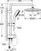 Душевая стойка Grohe Tempesta Cosmopolitan System 250 26675000 фото 4