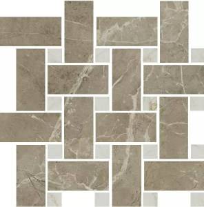 Мозаика Kerama Marazzi Серенада T038/SG6541 мозаичный бежевый тёмный лаппатированный 32x32
