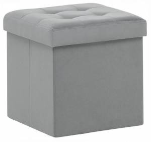 Пуф-сундук Leset Плуто 4687205418159 Серый Velutto 12