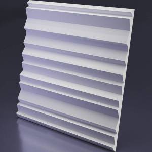 Гипсовая 3D панель Artpole Zebrano M-0053 600x600