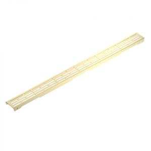 Решетка для трапа Wonzon & Woghand WW-651800P-BG перфорированная, 80 см, брашированное золото