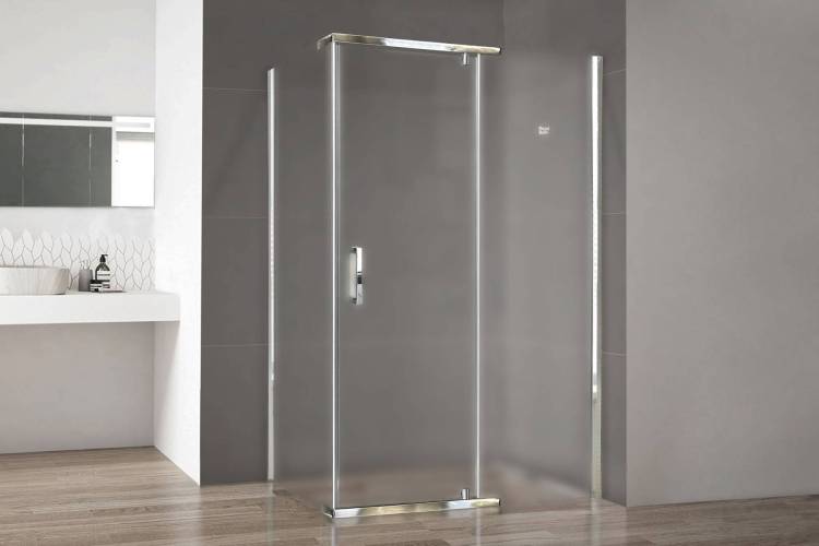 Душевой уголок Royal Bath RB HPVD-C-CH профиль хром, стекло матовое, 120x90x200
