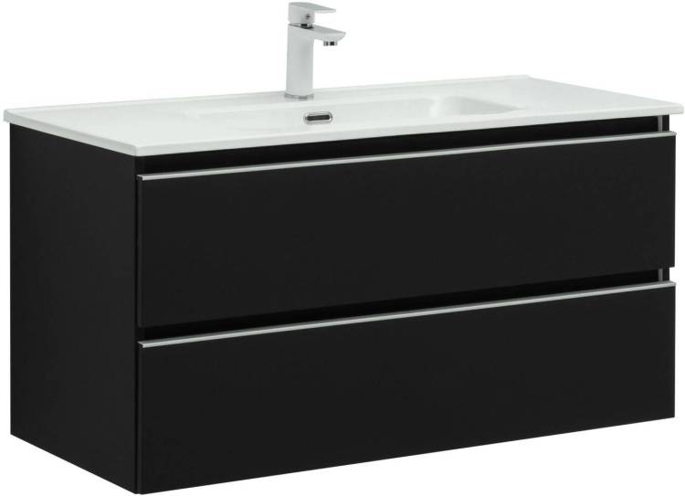 Тумба под раковину Aquanet Vega 100 329593 черный