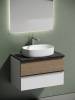 Столешница Sancos TT80A1X Black Sky, 80x46 фото 2