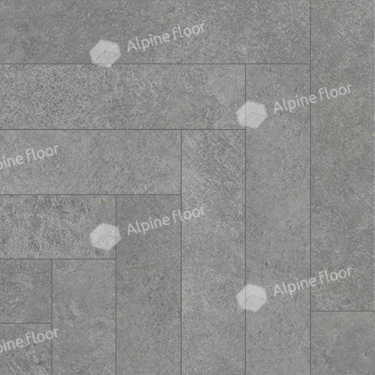 SPC Ламинат Alpine Floor Адамант Паркет 5/43 4V ECO 31-2-R Хальны 600x125
