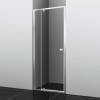 Душевая дверь Wasserkraft Aula 11P12 профиль хром, стекло прозрачное, 100x90x190