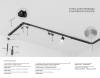 Шинопровод магнитный встраиваемый Ambrella light Track System GL1950 3м фото 4