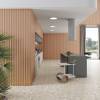 Керамическая плитка Vives Ritmo Zouk-R Verde Bronce Oxidado 32x99 фото 9