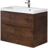 Тумба с раковиной BelBagno Marino H80 rovere moro фото 5