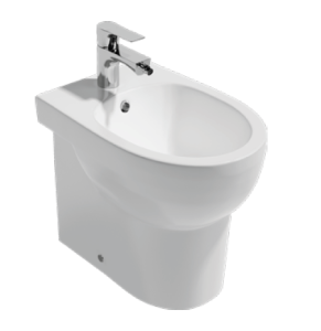 Биде напольное Isvea Absolute 10AB42001SV белый
