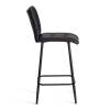 Стул полубарный Tetchair Bari 24915 черный, экокожа фото 2