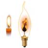 Лампа накаливания Uniel E14 3W золотистая IL-N-CW35-3/RED-FLAME/E14/CL UL-00002982 фото 3