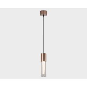 Подвесной светодиодный светильник Italline IT014-0204 rose gold