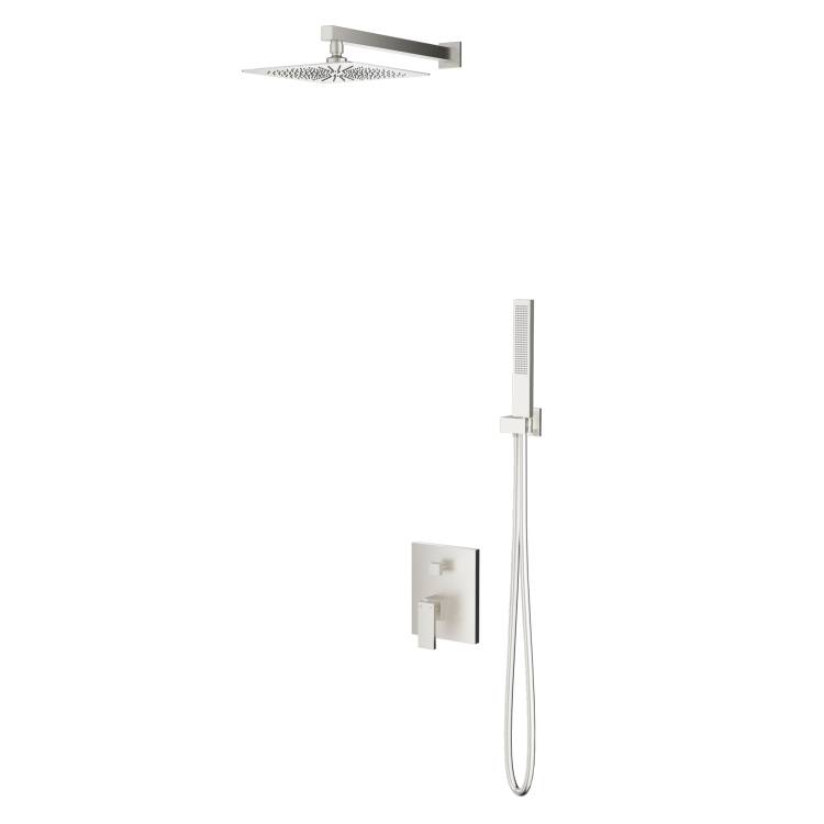 Душевой комплект Vincea Dice VSFW-2DS1BN встраиваемый, 2 режима, брашированный никель