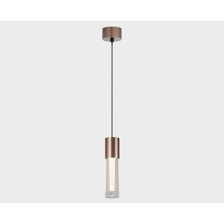 Подвесной светодиодный светильник Italline IT014-0204 rose gold