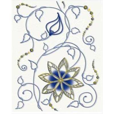 Декор Cersanit Gzhel GZ2B052 белый 20x25