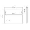 Зеркало Vincea VLM-2M800B 60x80 c выключателем-датчиком движения, черное фото 5