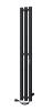 Полотенцесушитель электрический Indigo Style Pro LSPRE120-13BRRt черный муар фото 4