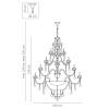 Подвесная люстра Lightstar Tesoro 710572 фото 3