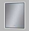 Зеркало Grossman Pragma-норма Black 1870802 700x800x45 мм, LED с сенсорным выключателем и подогревом фото 2