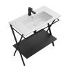 Металлическая структура Kerama Marazzi Piano Next PIA.N.85\BLK напольная 85, черная матовая