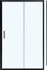 Душевой уголок Vincea Garda VSR-1G8014CLB 140x80 см, профиль чёрный, стекло прозрачное фото 2