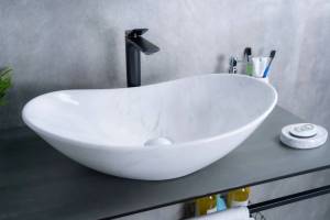 Раковина Gid Lago Ws9811 54468 глянцевая, под камень, 61x37x15