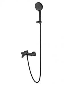Смеситель для ванны Wonzon & Woghand WW-88639017-MB с душем, черный матовый