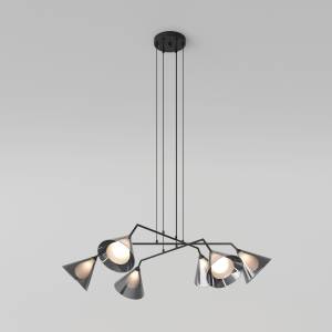 Подвесной светильник Eurosvet Enigma 70161/6 черный Smart