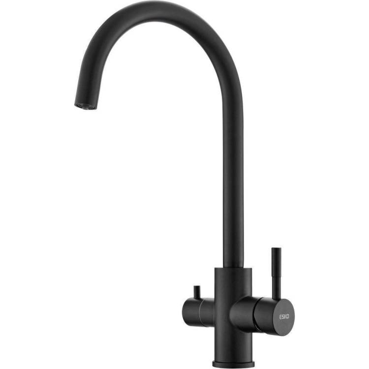 Смеситель для кухни ESKO K22 B черный