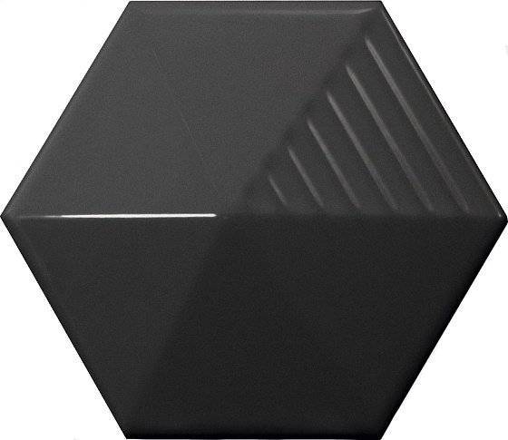 Керамическая плитка EQUIPE Magical 3 23073 Umbrella BLACK 12.4x10.7
