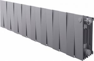 Радиатор биметаллический Royal Thermo Piano Forte 200 silver satin, 16 секций