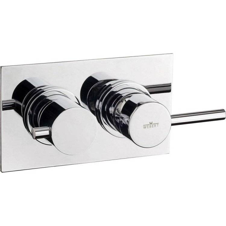 Смеситель для ванны Webert Elio EL860101015 с внутренней частью, хром
