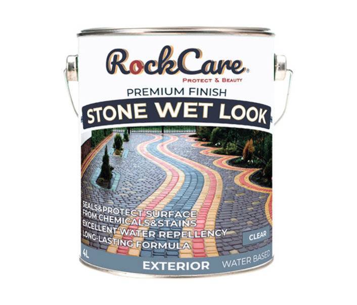 Пропитка водоотталкивающая с эффектом мокрого камня TimberCare RockCare Stone Wet Look 4 л