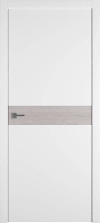 Межкомнатная дверь Владимирская Фабрика Дверей Urban H Emalex Ice вставка Stone oak 800x2000
