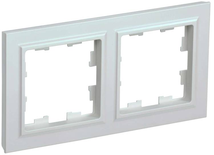 Рамка 2-постовая IEK Brite BR-M22-K36 жемчуг