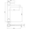 Смеситель для раковины beWash Incanto BVMM1BH238 черный фото 2