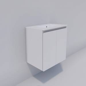 Тумба с раковиной La Fenice Vita Bianco 50 белый матовый