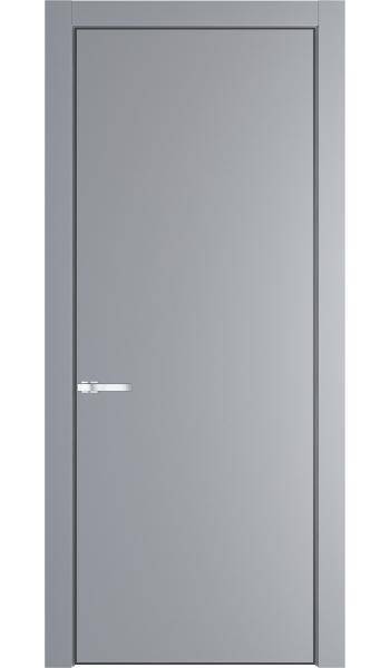 Межкомнатная дверь Profil Doors 1 PA полотно Смоки, профиль серая ночь 800x2000