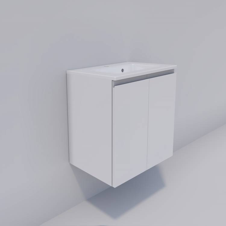 Тумба с раковиной La Fenice Vita Bianco 50 белый матовый