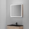 Зеркало-шкаф Sancos Mirror MI80EG 79x74, дуб галифакс натуральный фото 2