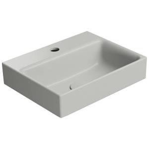Раковина GSI Nubes 9684117 40 см, серая матовая