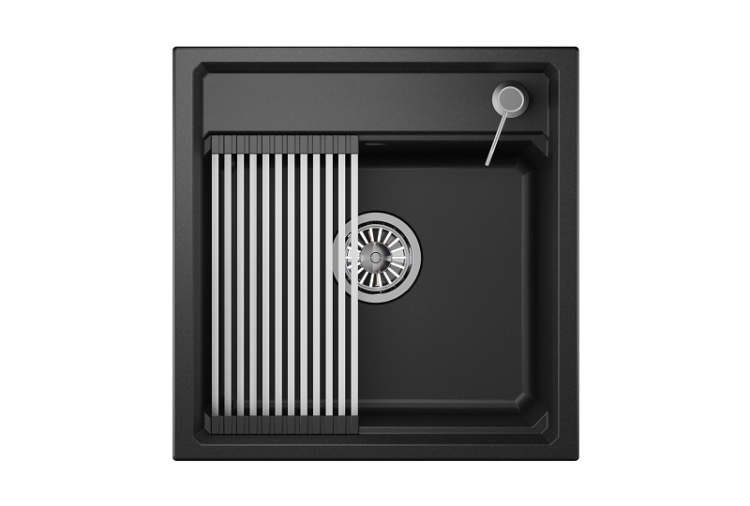 Мойка кухонная Granula Kitchen Space KS-5002 черный