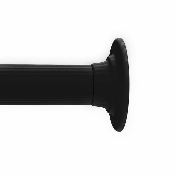 Карниз для ванны Iddis Elegante 060A200i14 90-180, черный матовый