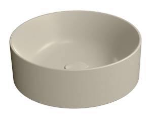 Раковина GSI Kube X 942608 бежевый матовый, 40x40