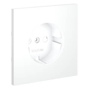 Лицевая панель для розетки с заземлением Voltum S70 VLS000602 белый