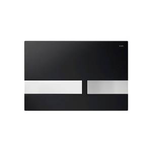 Кнопка смыва Iddis Unifix UNI06BCi77 006, черная/хром