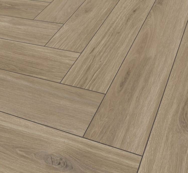SPC Ламинат Falquon The Floor Herringbone 6/33 P6002 York Oak 740x148